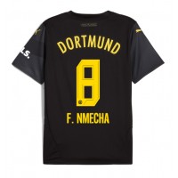 Camisa de Futebol Borussia Dortmund Felix Nmecha #8 Equipamento Secundário 2024-25 Manga Curta